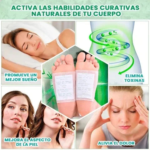 KINOKI PARCHES DETOX PARA PIES