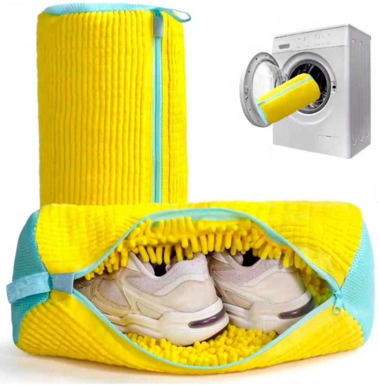 LAVAZAP 🧼 👟 - Bolsa resistente para lavado zapatos en lavadora + ENVIO GRATIS 🚚