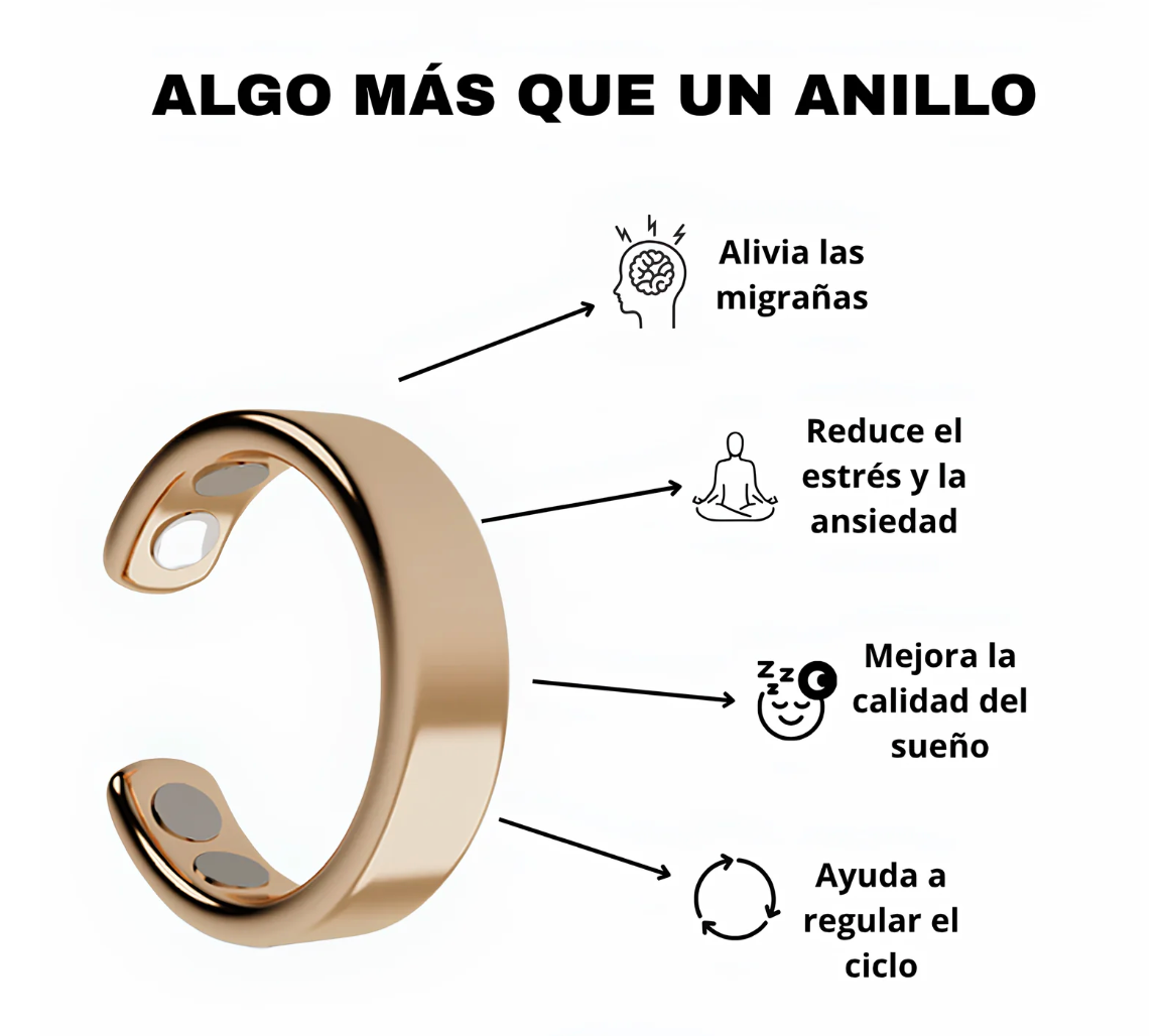 💍 Anillo Inteligente AUROX – Bienestar y Tecnología en una sola joya - ENVIO GRATIS 🚚