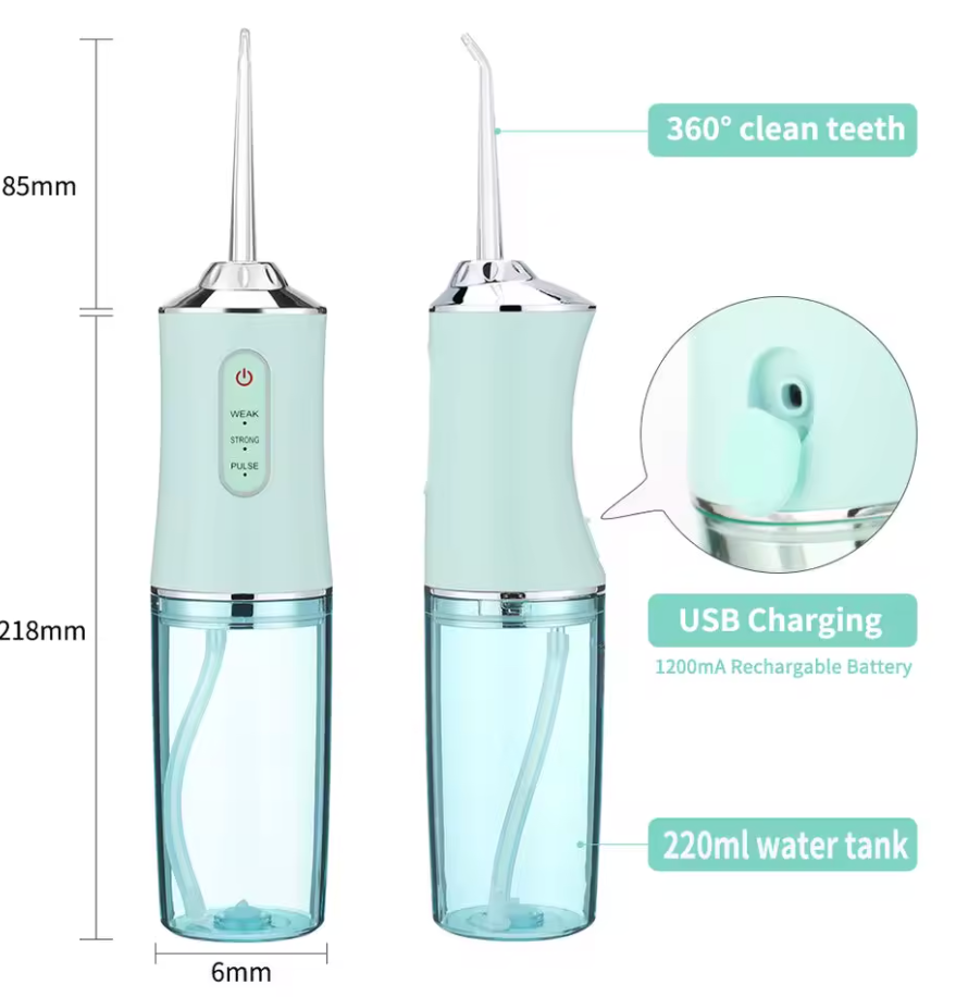 IRRIGADOR ORAL RECARGABLE 🦷🪥 + ENVIO GRATIS 🚚