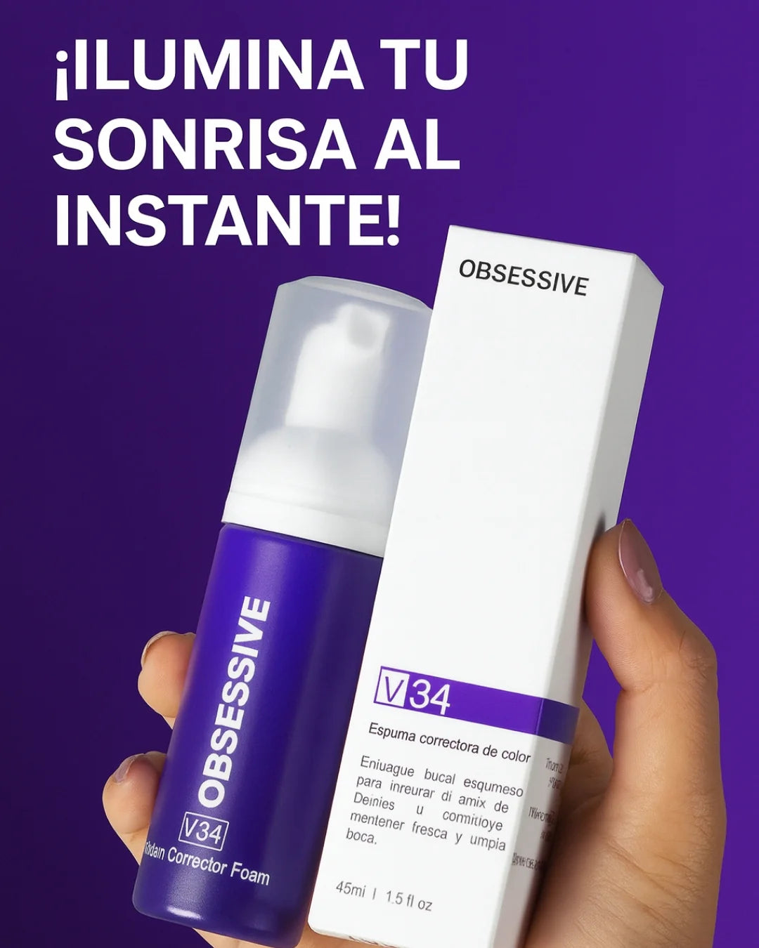 🪥🦷 Pasta Blanqueadora de Dientes Obssesive - ENVIO GRATIS 🚚