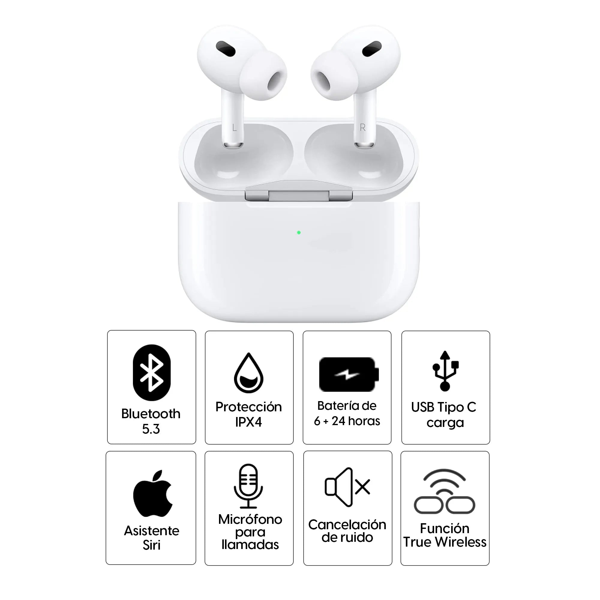 Auriculares Airpods Pro 2da Generación 🎧⚡️ + ENVIO GRATIS 🚚