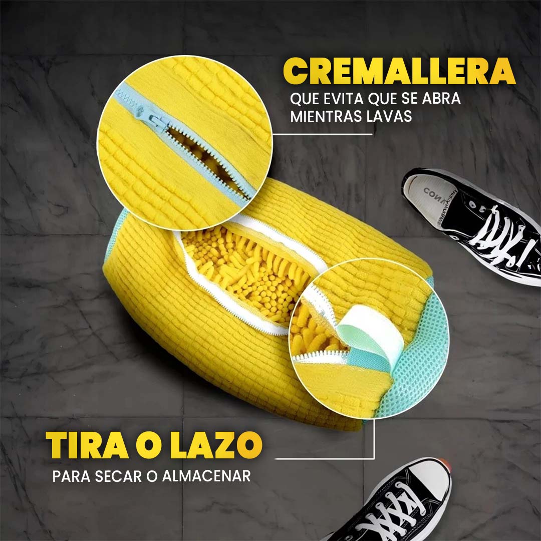 LAVAZAP 🧼 👟 - Bolsa resistente para lavado zapatos en lavadora + ENVIO GRATIS 🚚