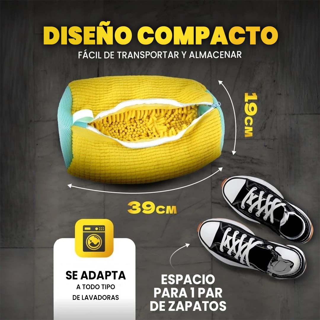 LAVAZAP 🧼 👟 - Bolsa resistente para lavado zapatos en lavadora + ENVIO GRATIS 🚚