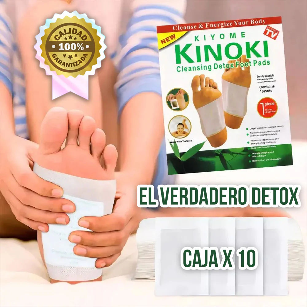 KINOKI PARCHES DETOX PARA PIES